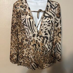 Womens D Queen Blouse size L
